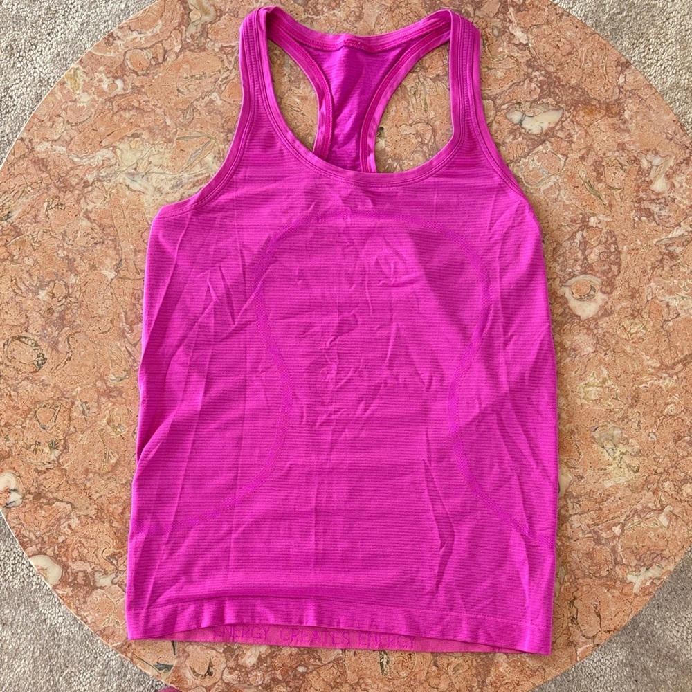 lululemon athletica Pink Tank Top